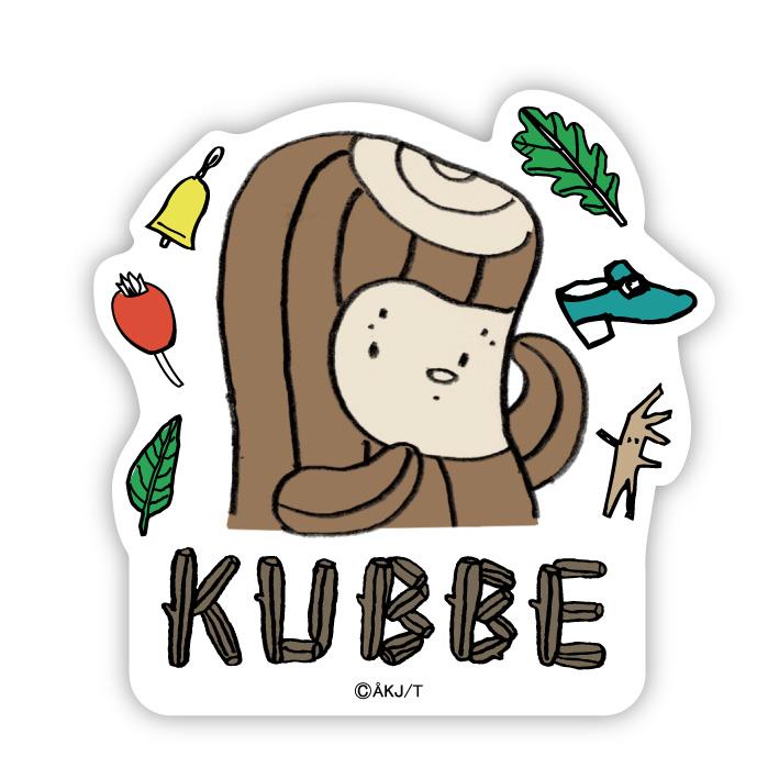 《酷比KUBBE》大貼紙-酷比與收藏