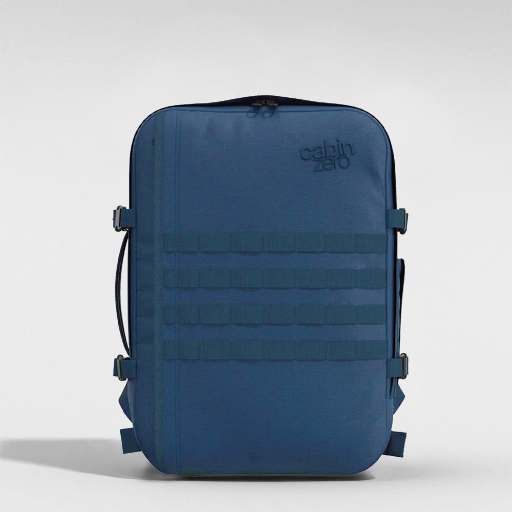 (預購)【CabinZero】英國輕旅登機後背包44L - 軍用款(藍)2.0