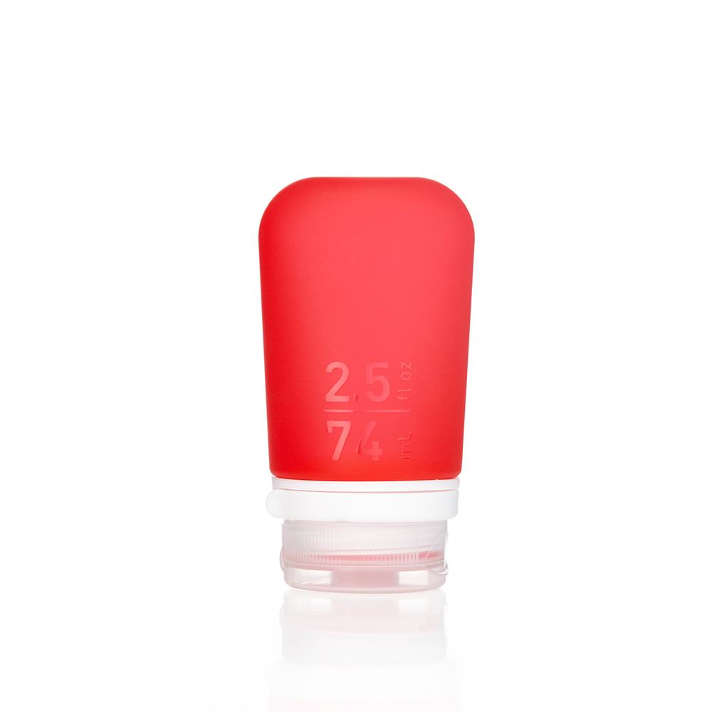 【Humangear】GoToob+ 旅行分裝瓶 (中) 74ml - 火鶴紅