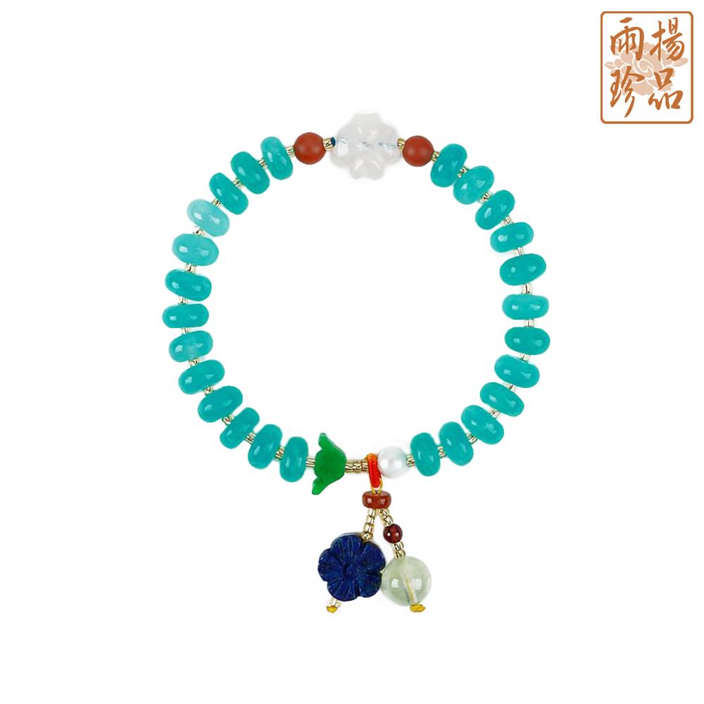 天河石花手鍊(流蘇隨機)