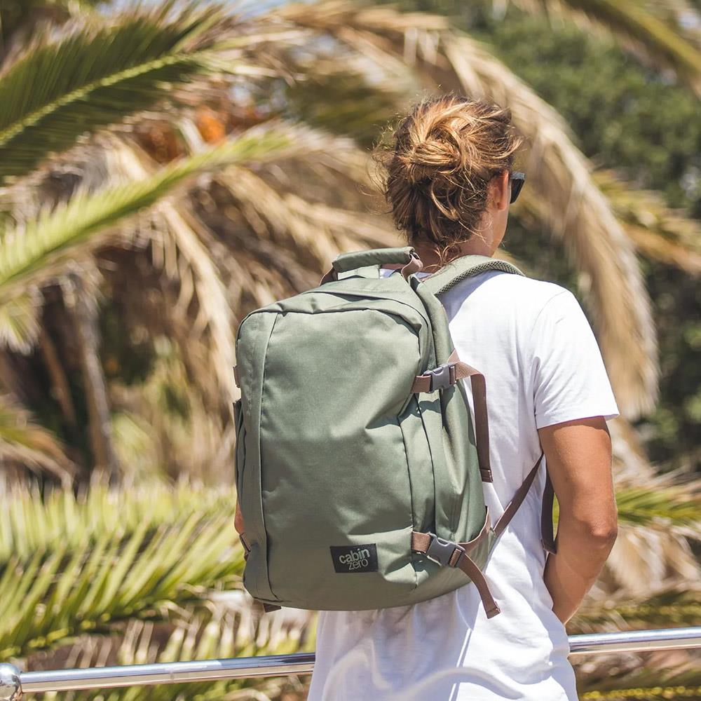 【CabinZero】英國輕旅登機後背包36L - 石綠
