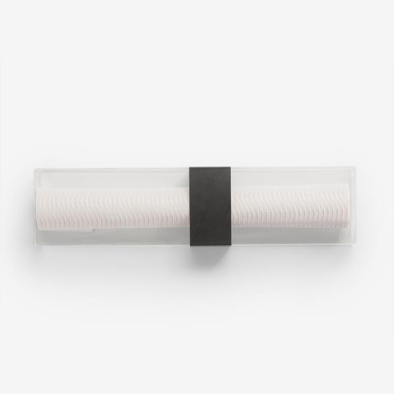 歐式 梭紋編織30x45cm 長方餐墊│雲汐白│單品