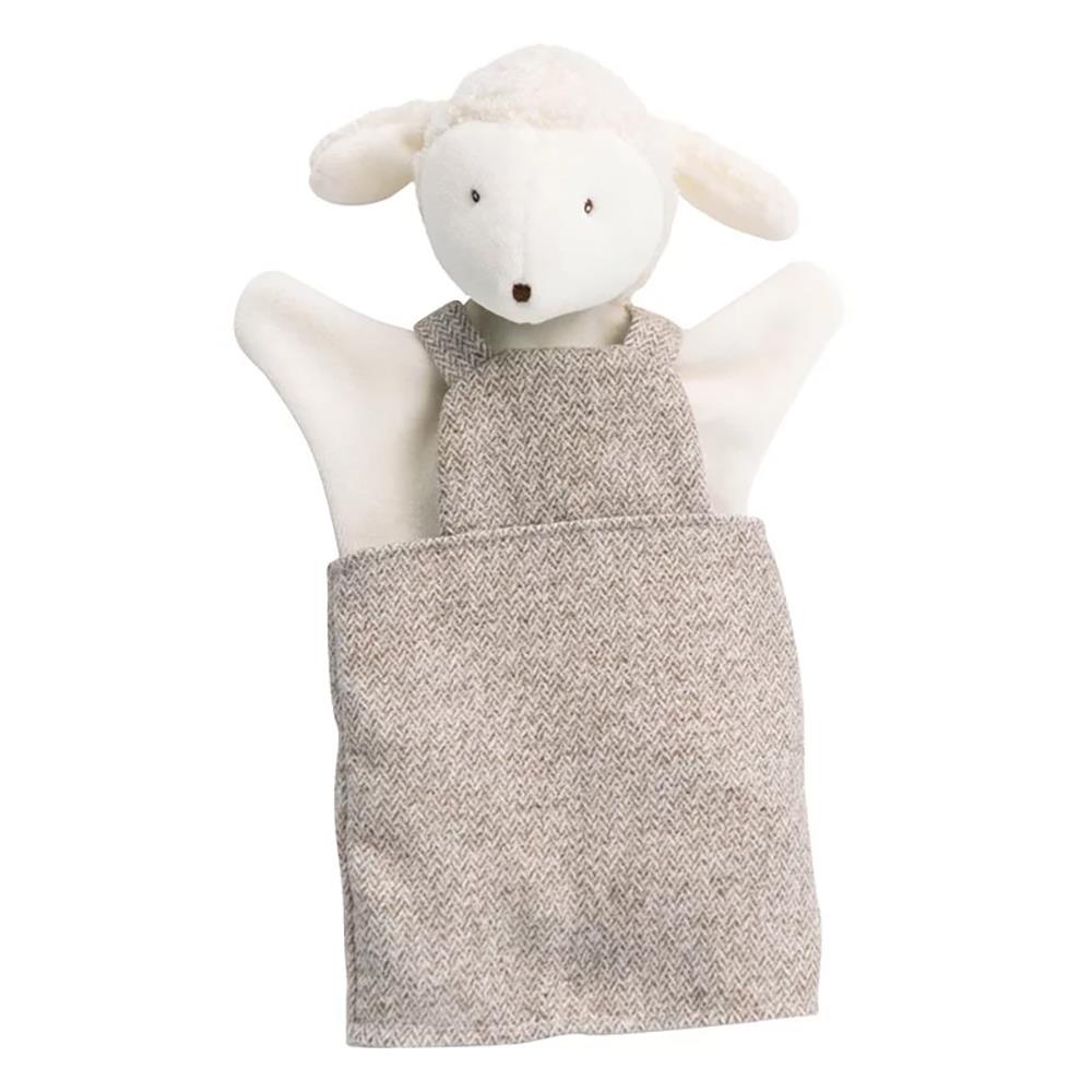 法國 Moulin Roty 歡樂家庭 Albert 綿羊_手偶 25cm