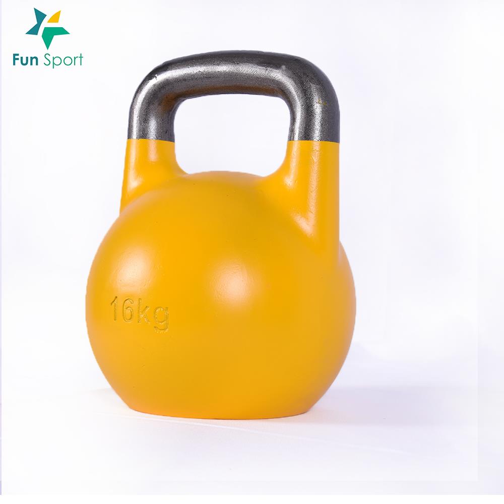 競技壺鈴 Competition Kettlebell-16kg(黃)Fun Sport