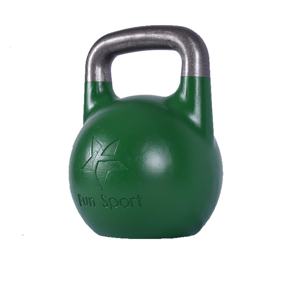 競技壺鈴 Competition Kettlebell-24kg(綠)Fun Sport