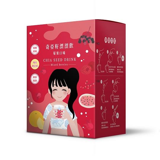 【午茶夫人】奇亞籽漂漂飲(莓果口味)25gx7包/盒