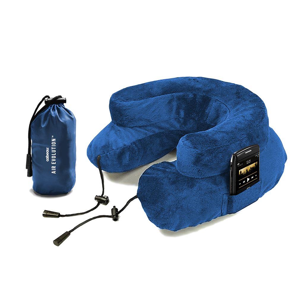 【Cabeau】專利進化護頸充氣枕 - 藍色2.0