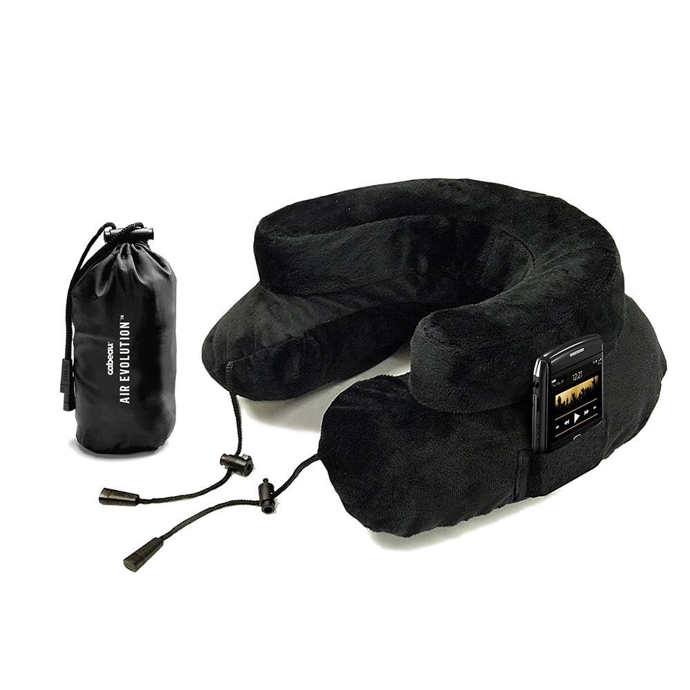 【Cabeau】專利進化護頸充氣枕 - 黑色2.0