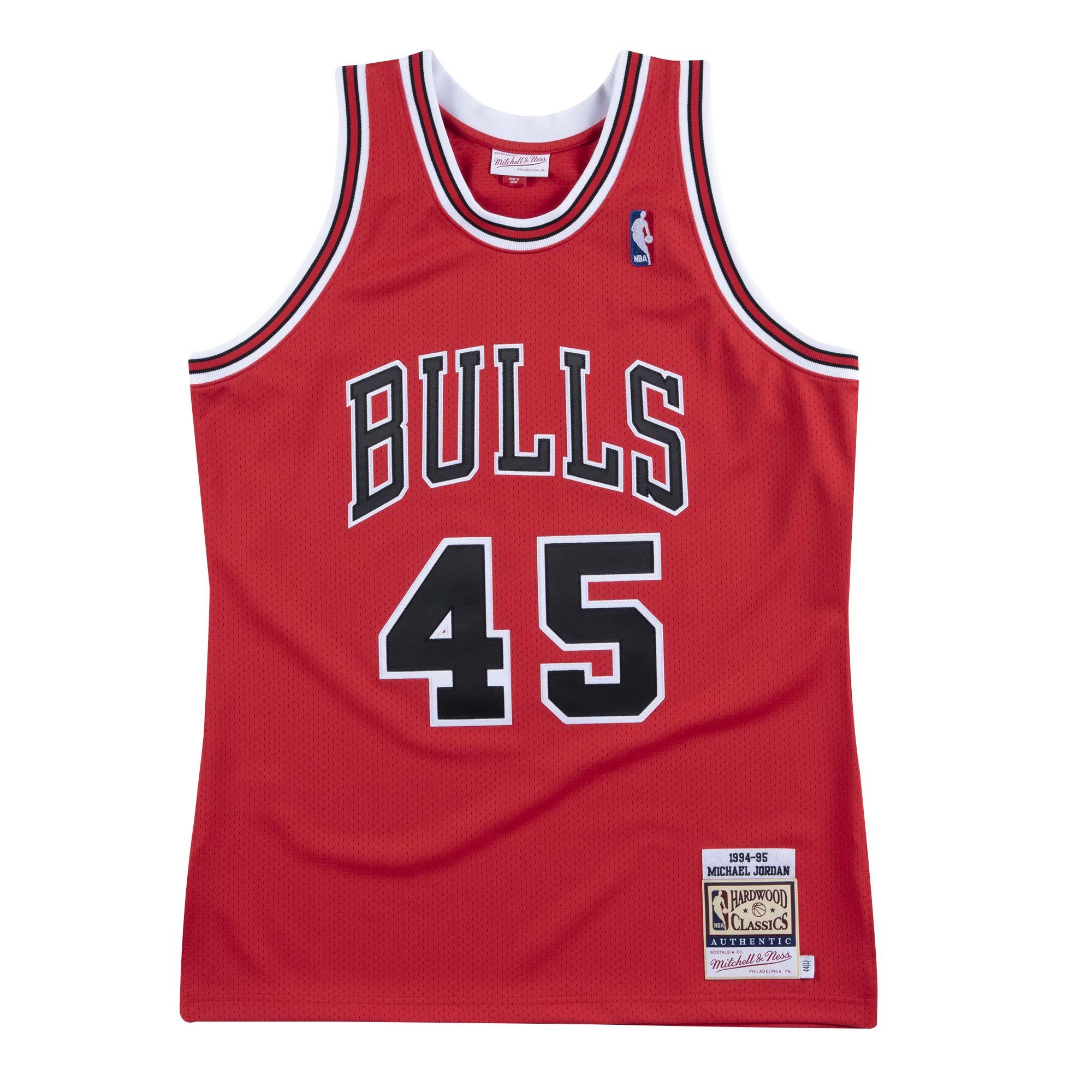 Maillot michael jordan mitchell and ness jersey hot sale