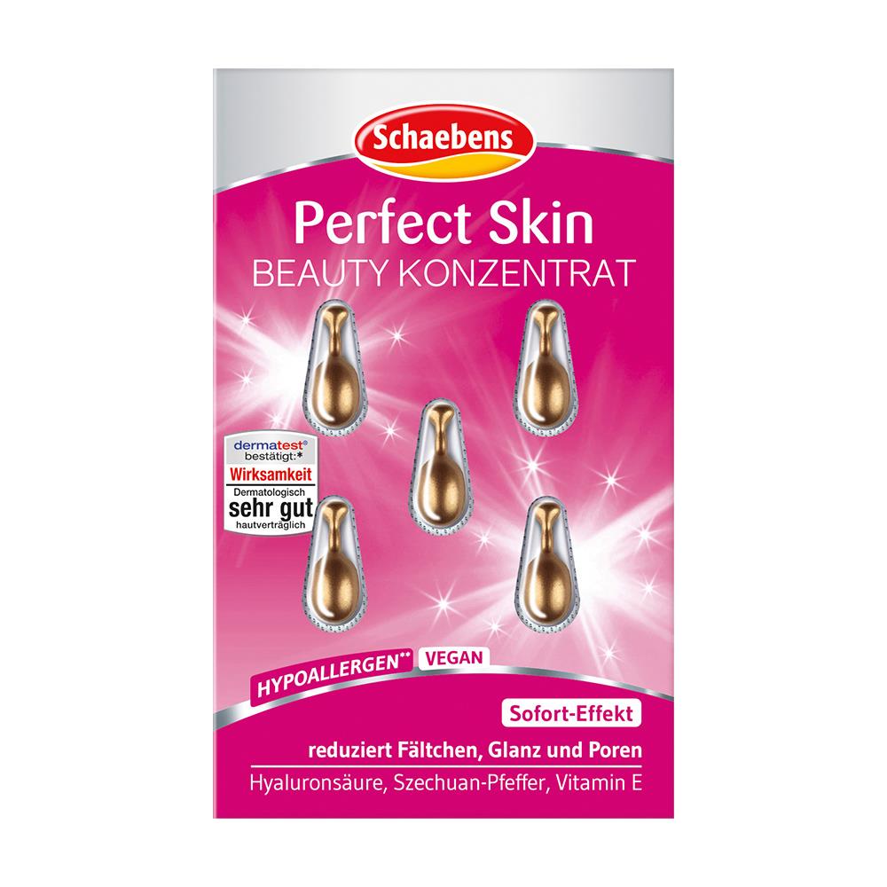 Rossmann 德國連鎖藥妝店 Schaebens完美肌膚濃縮精華球膠囊 5顆 (RO097)