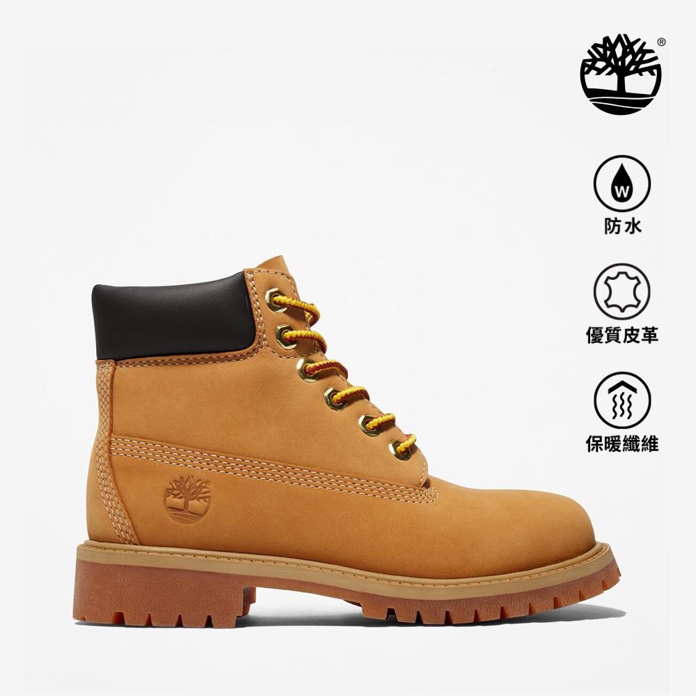 Timberland 童款小麥色Timberland® Premium經典防水6吋靴(5-9Y)|12709713