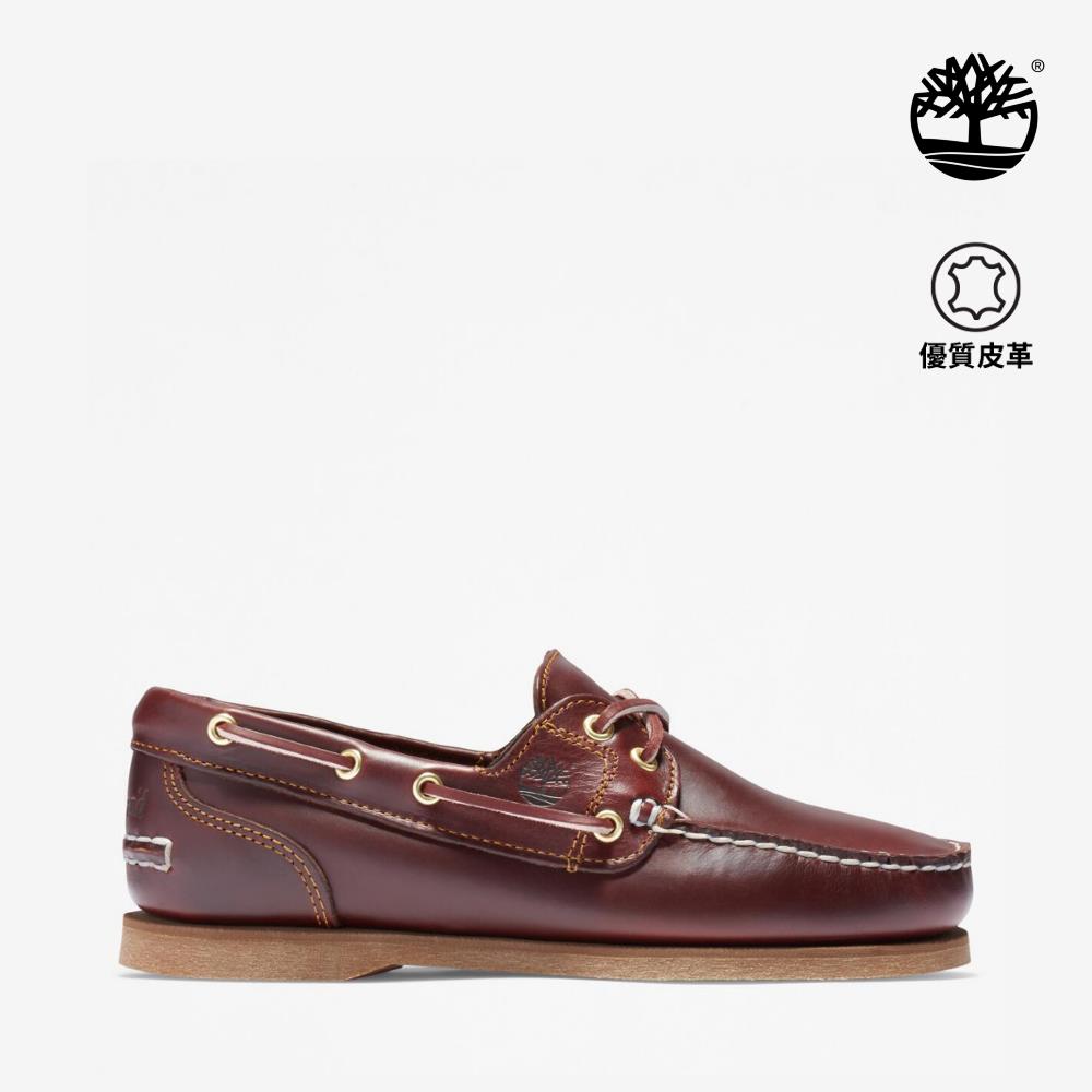Timberland 女款棕色兩孔帆船鞋|72333214