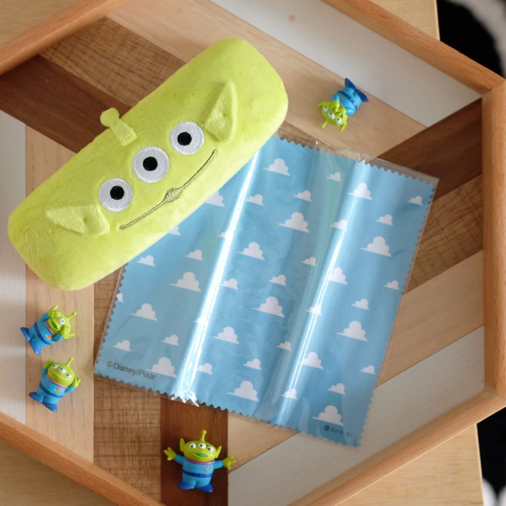 《玩具總動員》🇯🇵日本商品 三眼怪眼鏡收納盒 太陽眼鏡盒 飾品盒 toystory