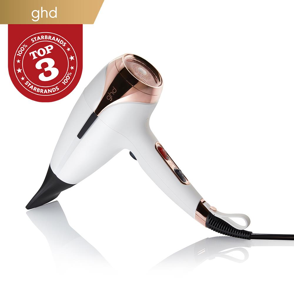 ghd helios 專業造型負離子吹風機-經典白 Helios Hairdryer - White