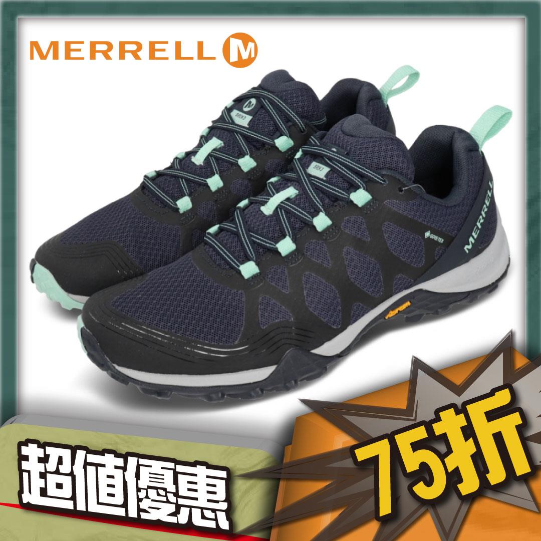 #MERRELL  ML034282  女 登山鞋SIREN 3 GORE -TEX/深藍色