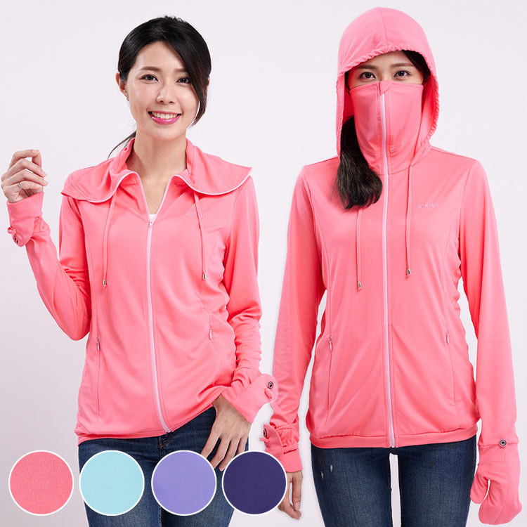 抗uv涼感雙鉑金系列 女人我最大韋汝推薦 3d King抗uv防曬變形涼感外套