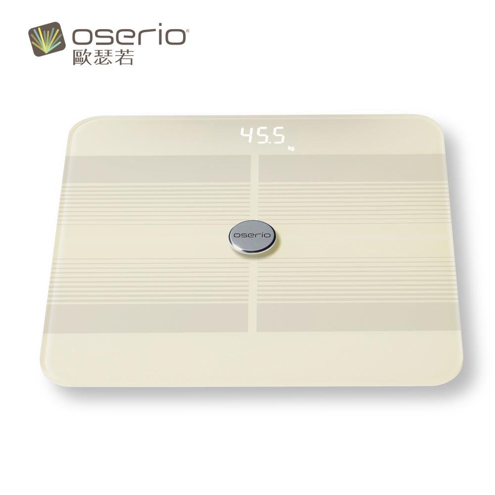 臺灣歐瑟若 Oserio 七合一無線藍芽體脂計 FTG-168｜推薦加購 卡路里料理秤組