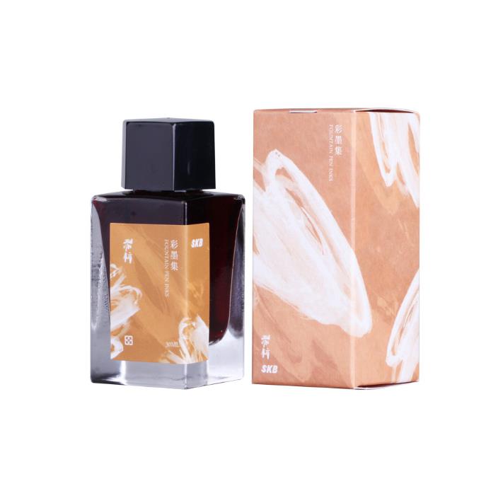 SKB INK220 彩墨集鋼筆墨水30ml-赤柿