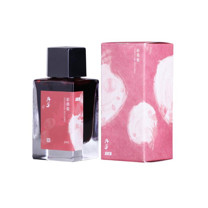 SKB INK220 彩墨集鋼筆墨水30ml-月季