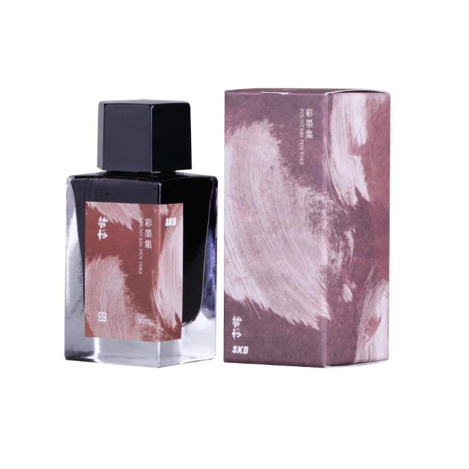 SKB INK220 彩墨集鋼筆墨水30ml-赭梅