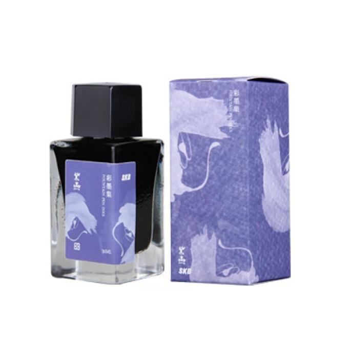 SKB INK220 彩墨集鋼筆墨水30ml-紫燕