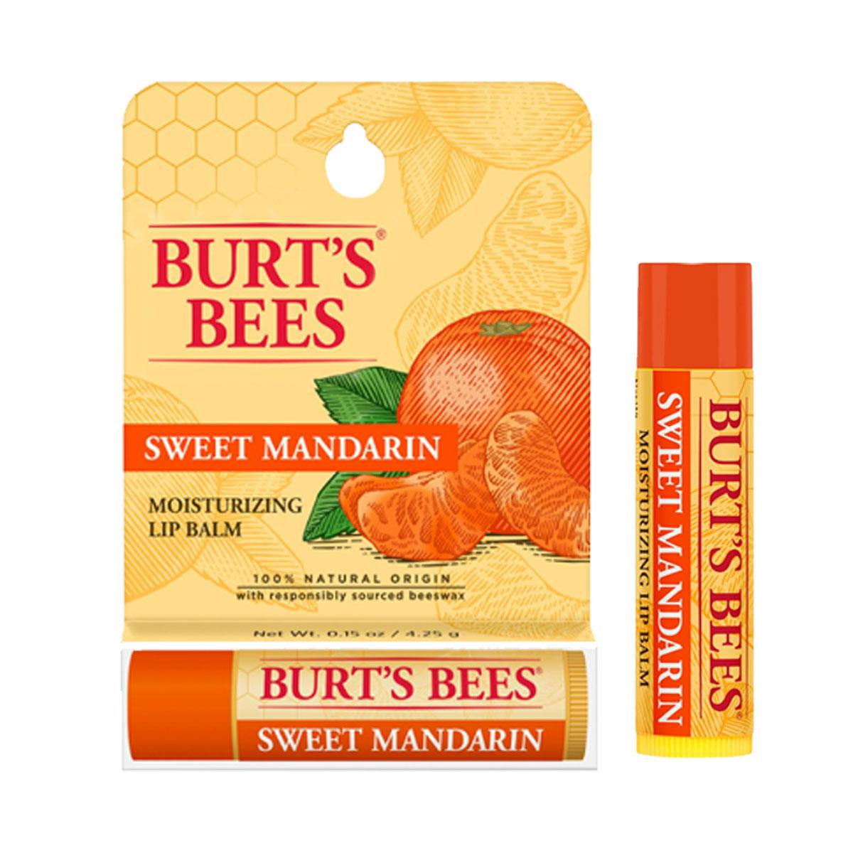 【任二入$299】｜Burt’s Bees 甜橙護唇膏4.25g