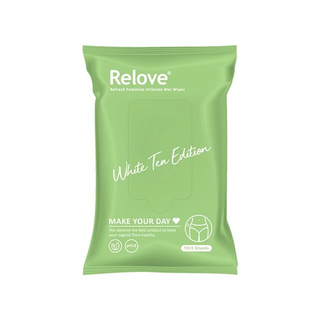 【Relove】30秒私密肌弱酸清潔面膜濕紙巾(15張/包)