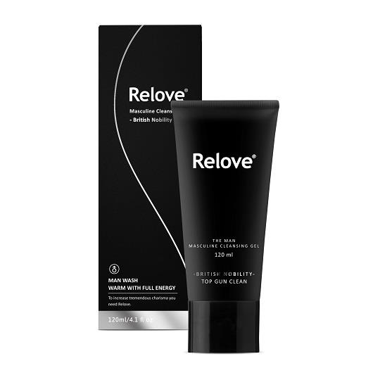 【Relove】男性私密清潔凝露(涼感)-英倫紳士120ML
