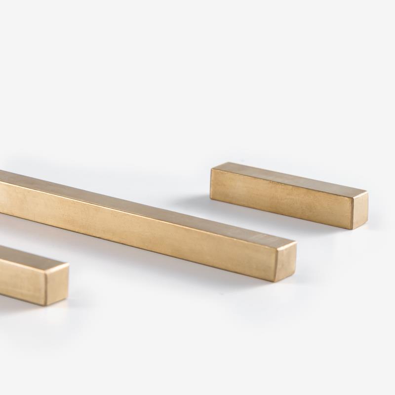 WAGA Matte 12cm Rectangular Prism Copper Chopstick Rest