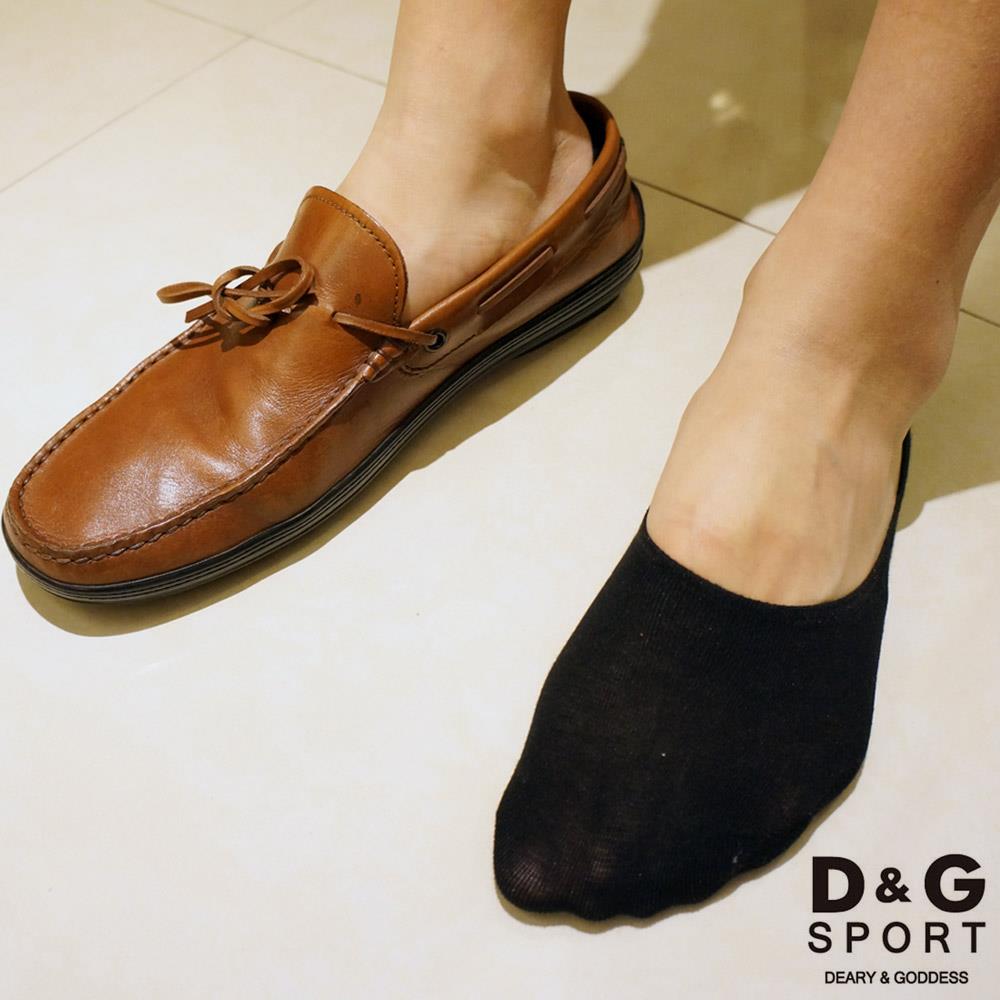【D&G SPORT】細針樂福止滑男襪套-D266