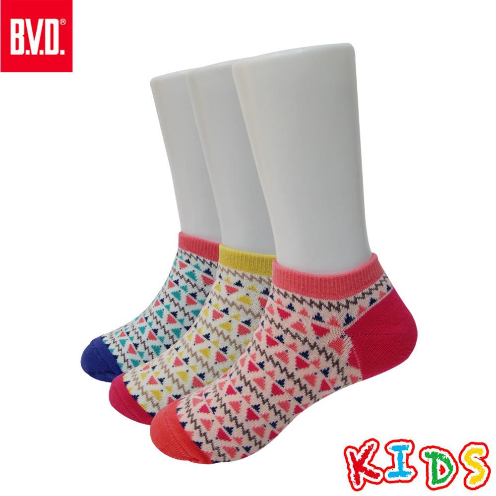 【BVD】復古小山童踝襪-B270.B271