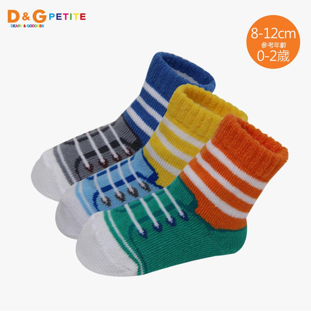 【D&G KIDS】仿鞋造型寶寶襪(8-12cm)-D377