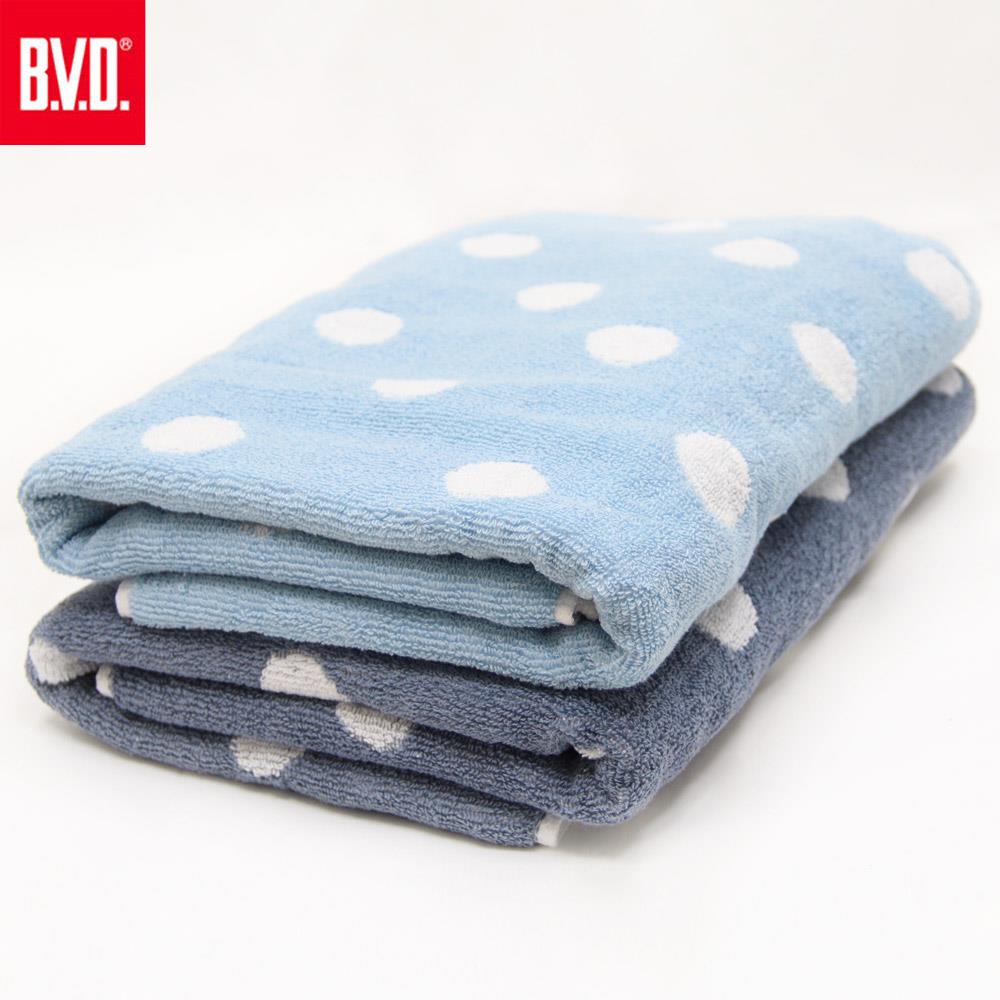 【BVD】圓點浴巾-B06002