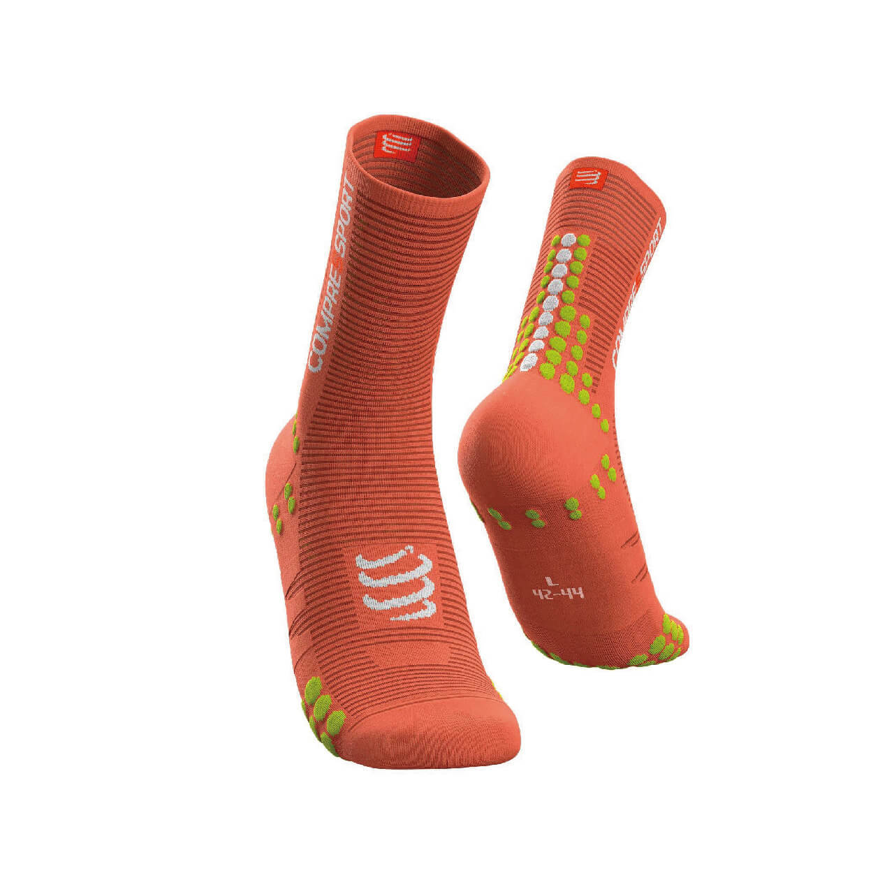 V3 自行車短襪(珊瑚橘)