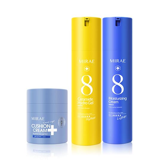 【未來美】速效保濕水精華+瞬白氣墊霜SPF30★★+速效輕乳霜(保濕/亮白 任選)