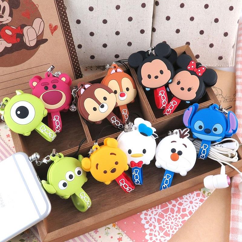 tsumtsum 三合一捲線器 10入組【不挑款隨機出貨】【Disney 迪士尼】