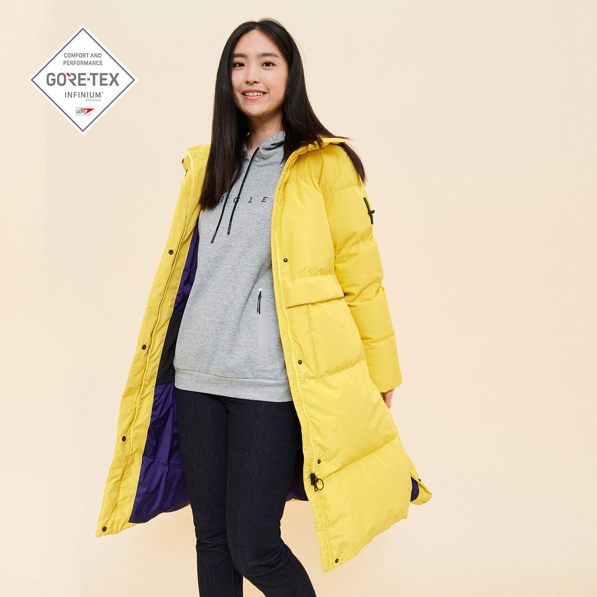 Aigle Amfort 女防風羽絨長版外套ag 0a212a040 Aigle 台灣官方購物網站