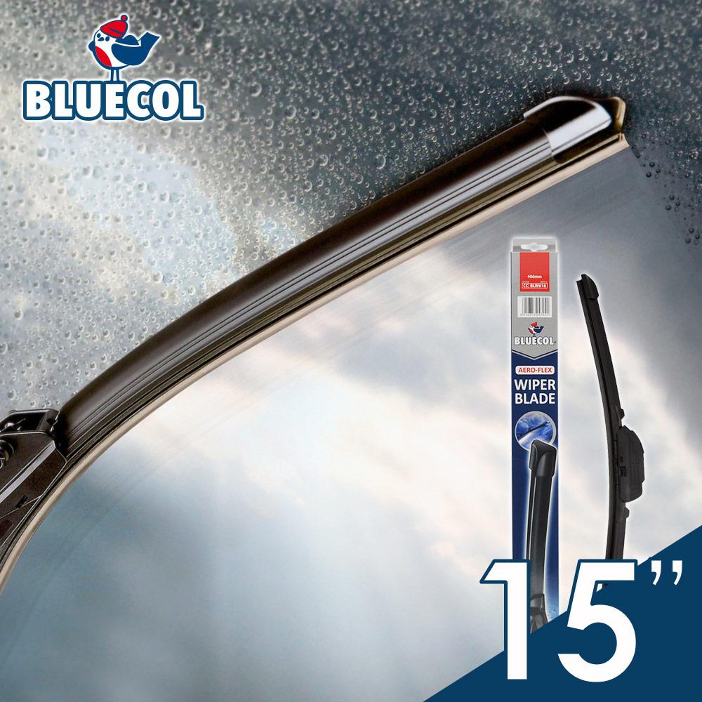 英國BLUECOL Aero-Flexible高彈性氣動軟骨雨刷15吋(380mm)