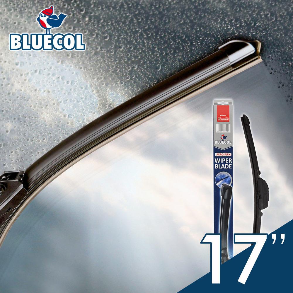 英國BLUECOL Aero-Flexible高彈性氣動軟骨雨刷17吋(430mm)