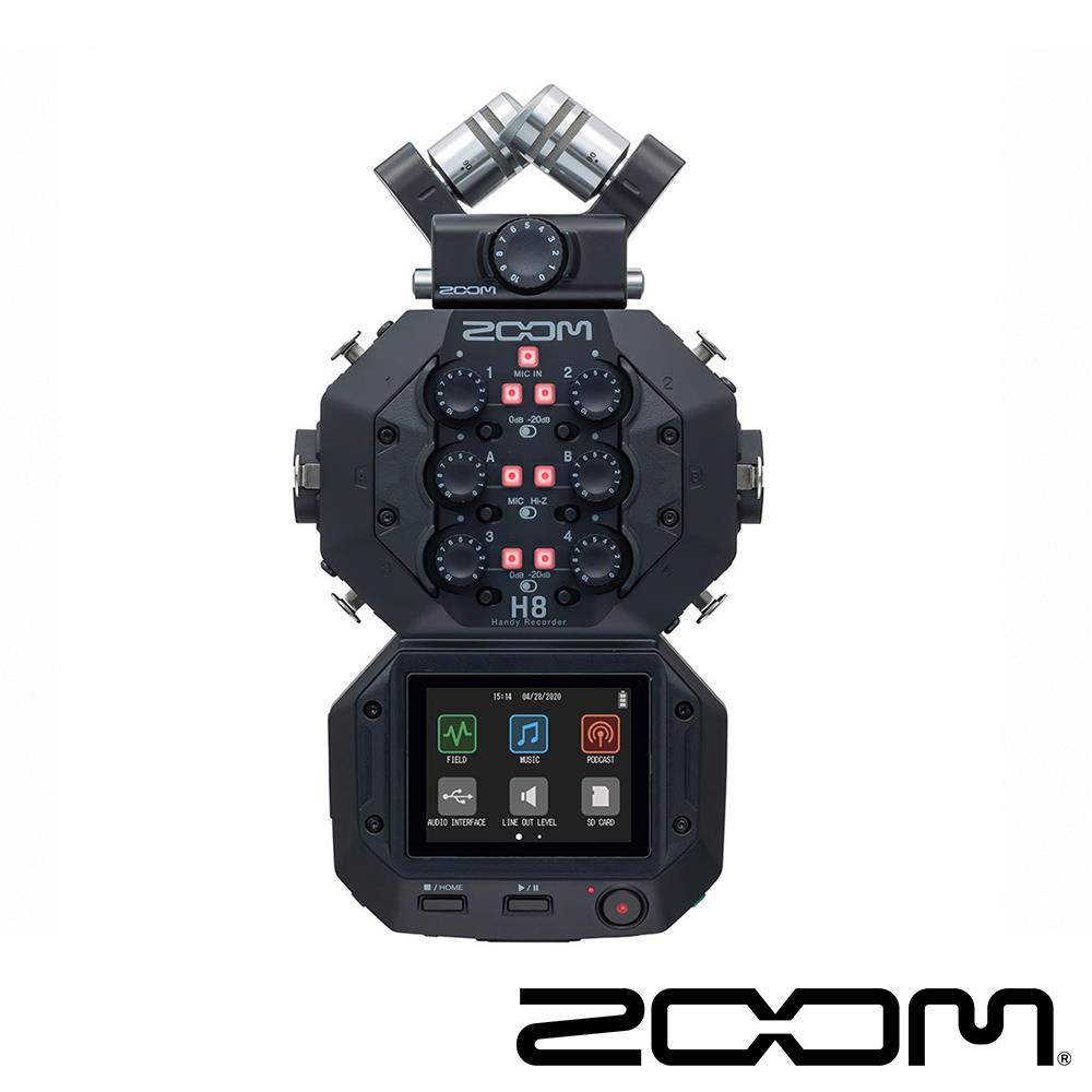 【ZOOM】H8 手持錄音機 公司貨