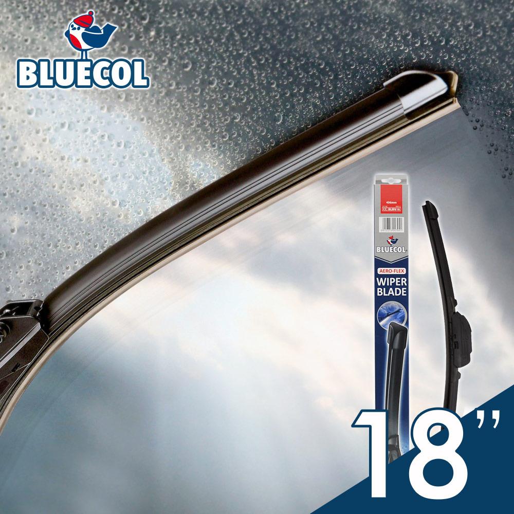 BLUECOL藍雀Aero-Flexible高彈性氣動軟骨雨刷18吋(455mm)
