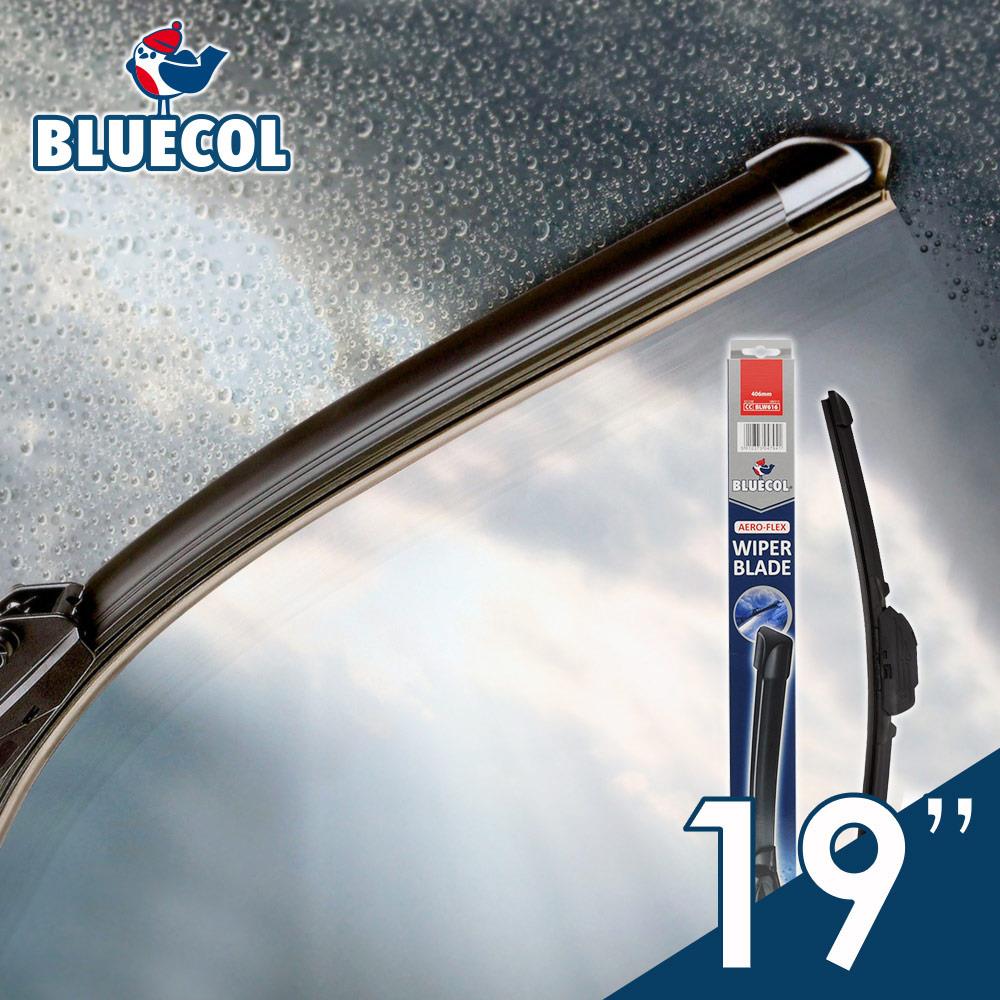 英國BLUECOL Aero-Flexible高彈性氣動軟骨雨刷19吋(483mm)