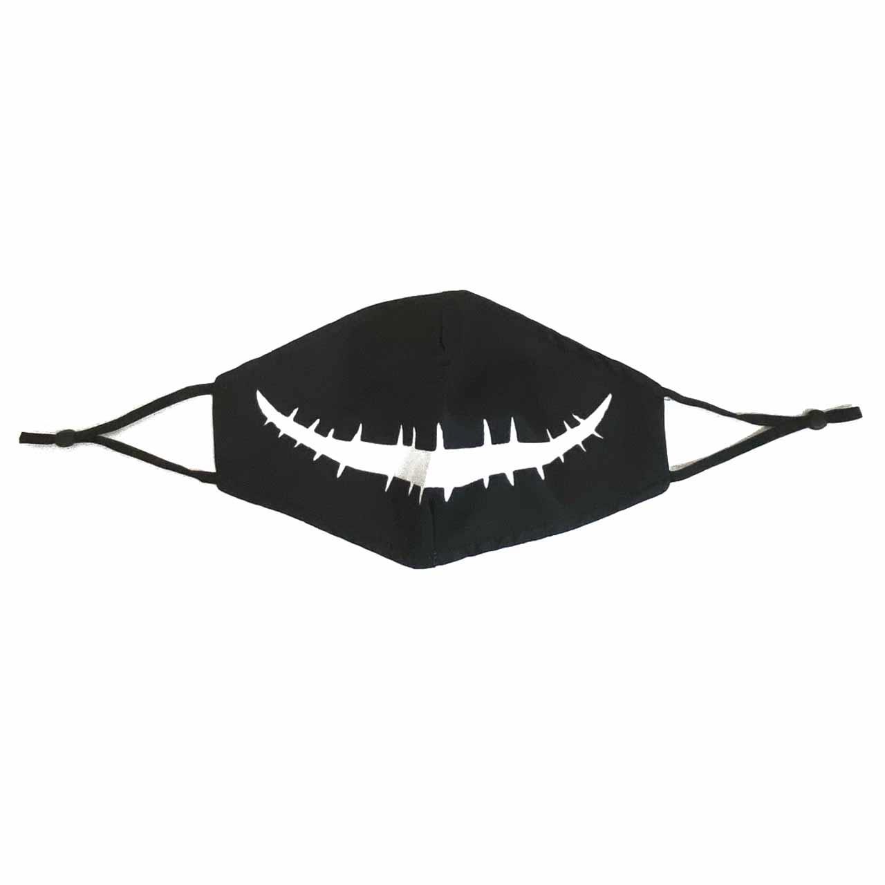 印花成人口罩-黑底白大嘴(衛生用品，恕不退貨，無法接受者勿下單)
