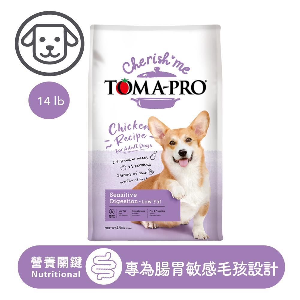 【優格】親親系列-成犬腸胃敏感低脂配方 14 磅 (6.35公斤) (狗飼料)