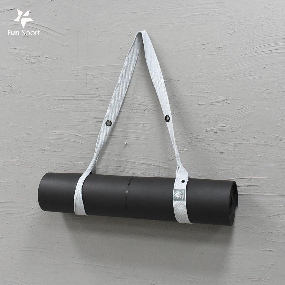 芭芭拉-瑜珈墊揹帶繩（瑜珈拉筋繩）(不含瑜珈墊)-Fun Sport fit-比瑜珈背袋更率性簡單-Yoga Straps Carrier
