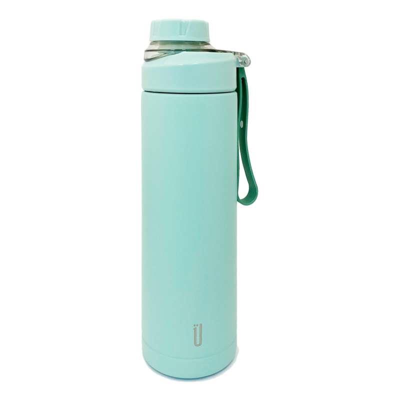 樂司 帶勁運動保溫瓶/杯-冰綠/650ml