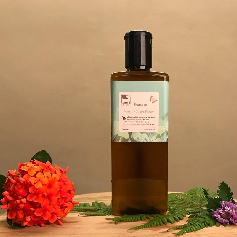 【薑心比心】蝴蝶白薑花洗髮精 360ml
