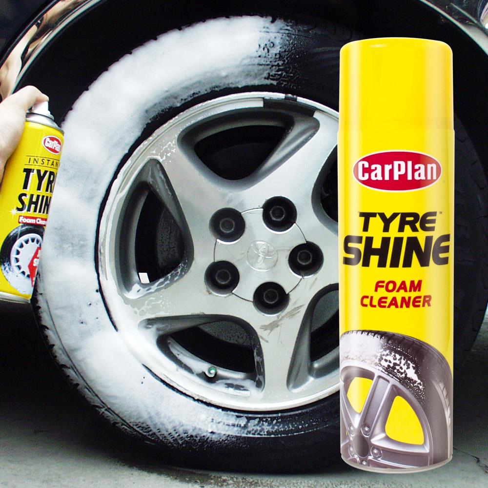CarPlan卡派爾 免擦輪胎泡沫清潔劑