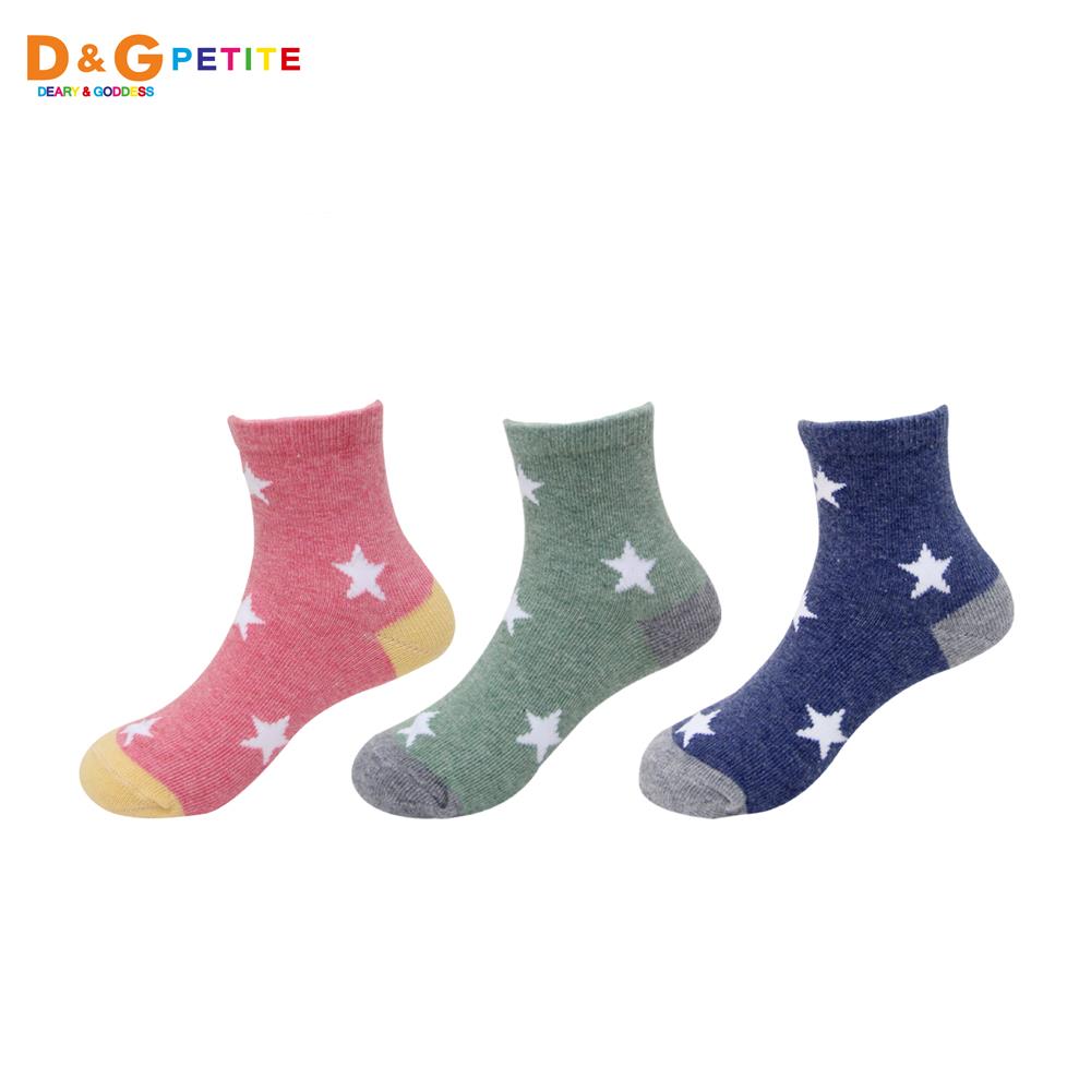 【D&G KIDS】星星1/2童襪-D503