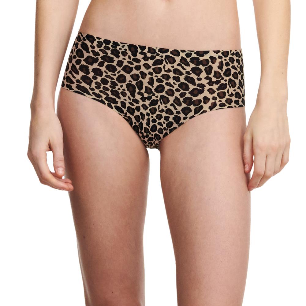 【Chantelle Lab】無痕四角內褲>豹紋(11D40_0OZ)【Soft Stretch】